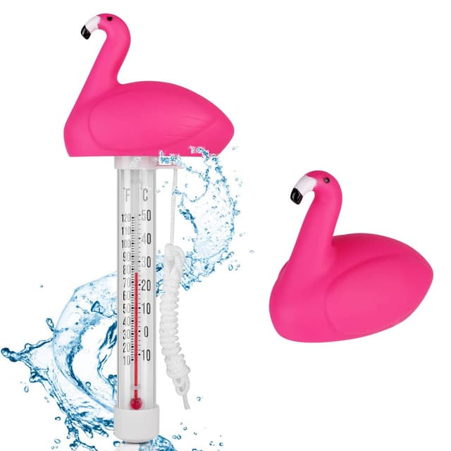 Imagen de OFFCUP Termometro Galleggiante Cigno Rosa 60 cm en OfertitasTOP