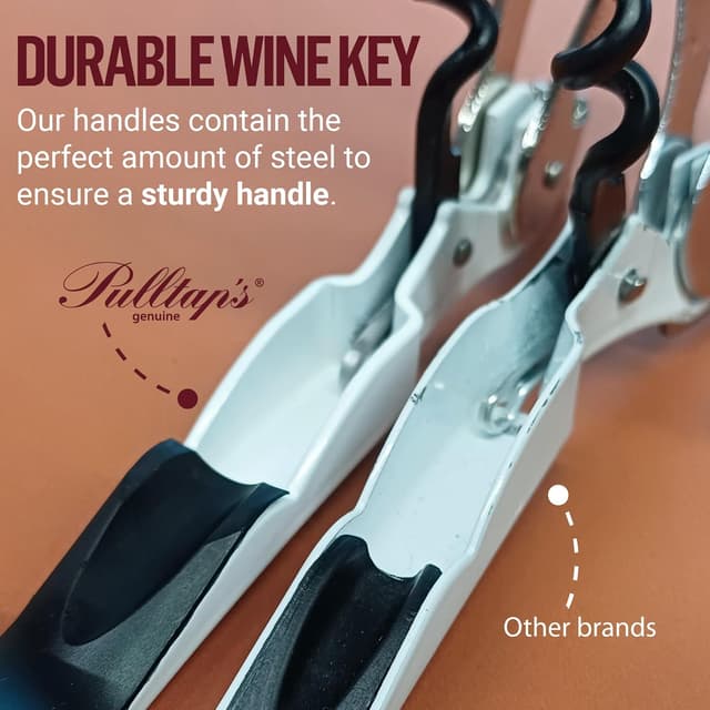 Thumbnail 5 de Pulltap's GENUINE Classic 500 Dorado 🥂 Sacacorchos profesional con doble palanca