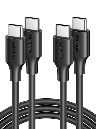 Detalle de UGREEN 60W Cables USB-C 3 Pack ⚡ Compatible con MacBook y Galaxy
