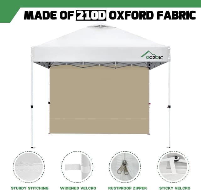 Detalle 2 de Acepic 3 Piezas Paredes Laterales 305x218 cm 🏕