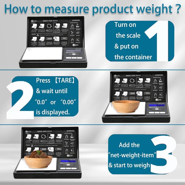 Thumbnail 5 de Weigh Gram 200g Pocket Digital Scale 0.01g