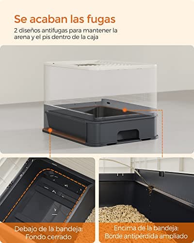 Thumbnail 2 de Feandrea PPT001W01 arenero 50x40,5x34,5 cm