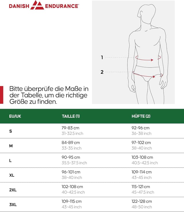 Detalle 2 de Danish Endurance Sportboxer 3er Pack