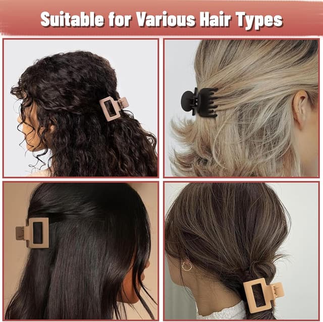 Thumbnail 2 de Aucuu Pinces à Cheveux Antidérapantes 8 pcs