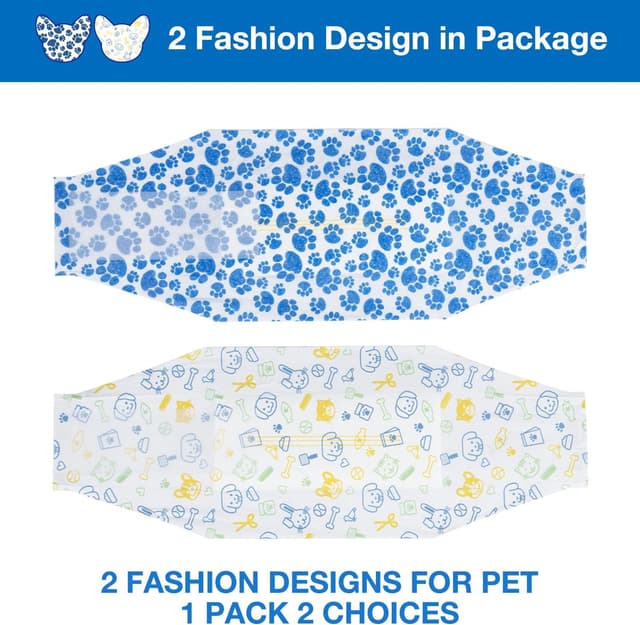 Detalle de Dono male dog nappies 40 pcs with wetness indicator