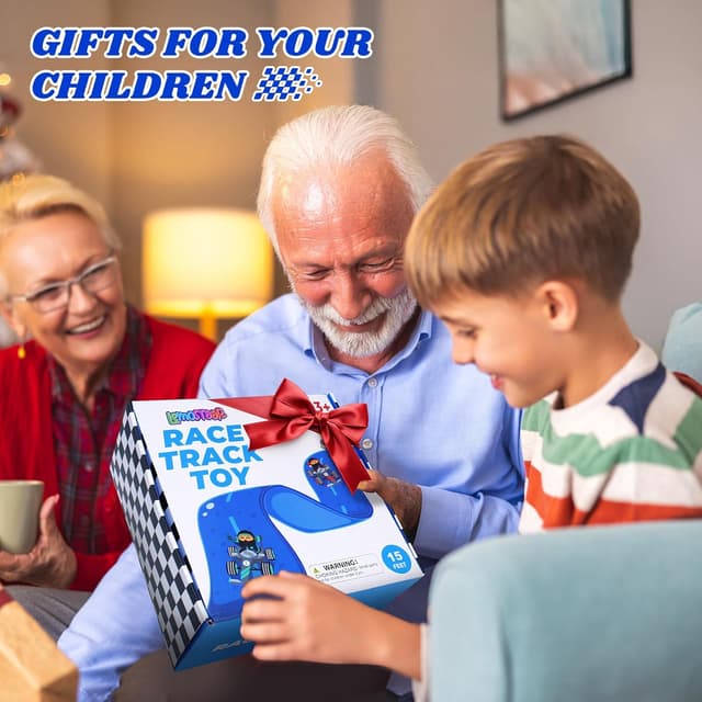 Thumbnail 6 de 15 Ft Flexible Race Track for 1/64 Cars