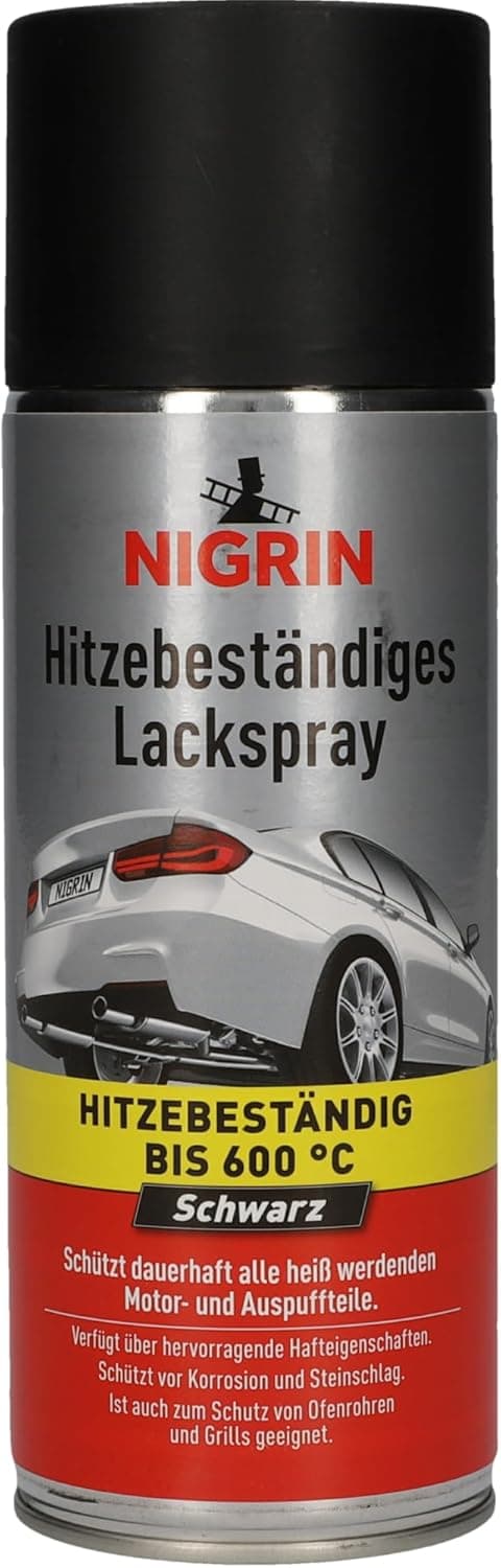 Detalle de NIGRIN Lackspray 400 ml Autolack schwarz matt