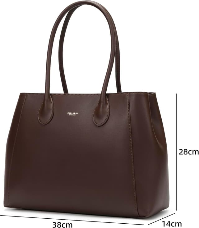 Thumbnail 2 de Carlheim Selena Lederhandtasche Braun