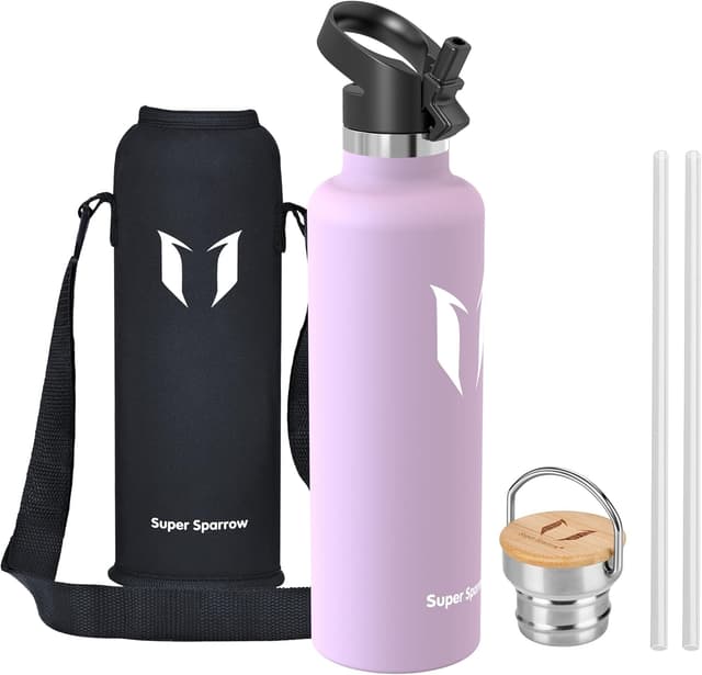 Detalle 2 de Super Sparrow Botella Acero Inoxidable 750ml 💧