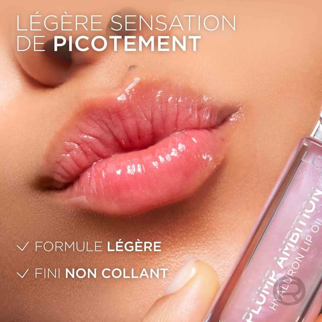 Thumbnail 6 de L’Oréal Paris Gloss Hyaluron Lip Oil Plump Ambition – Teinte Cristal Clear, huile à lèvres repulpante