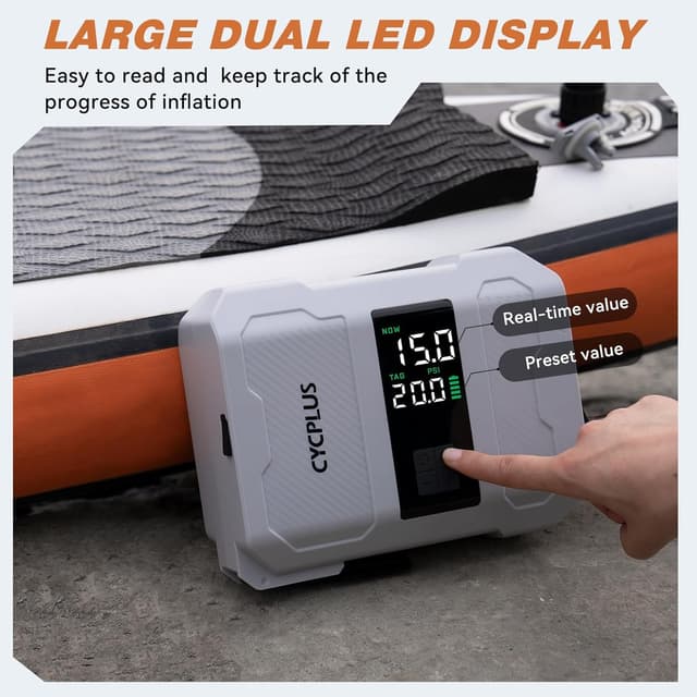 Detalle 2 de CYCPLUS 20PSI pompa SUP doppio stadio