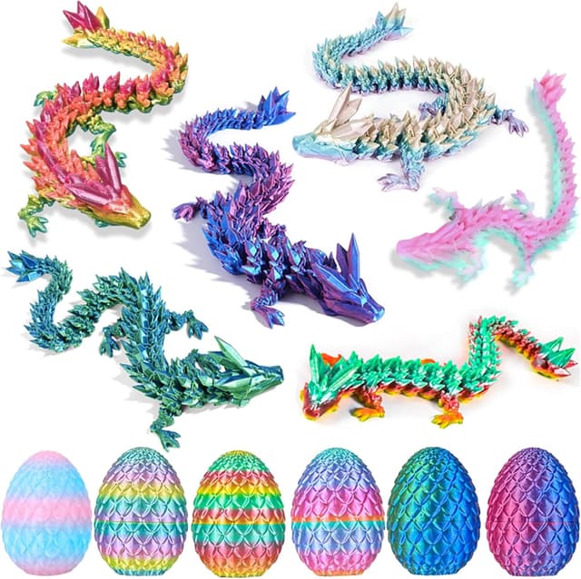 Detalle de HTXJ-MF 3D Dragon Eggs Set of 6