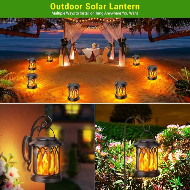 Thumbnail 6 de GEARLITE Garten Solarlampen 2er Set
