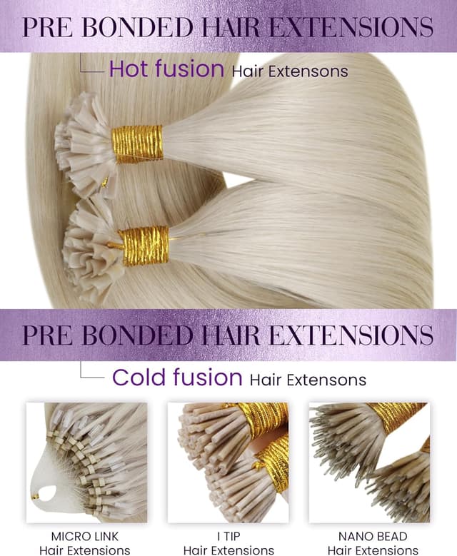 Thumbnail 6 de LaaVoo Extension Cheratina Capelli 35cm 50g