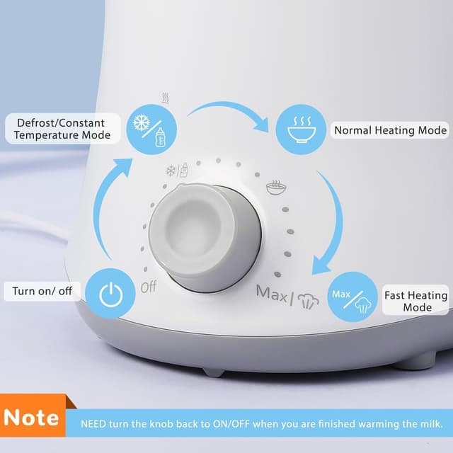 Thumbnail 1 de Scaldabiberon Singolo controllo temperatura 240 ml