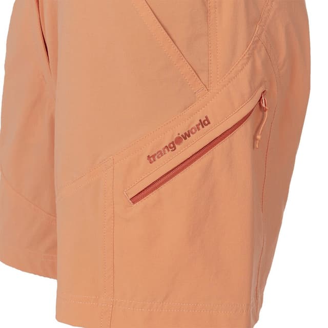 Detalle 2 de Trangoworld Yittu sf pantalón corto mujer 86% poliamida 50+ UV