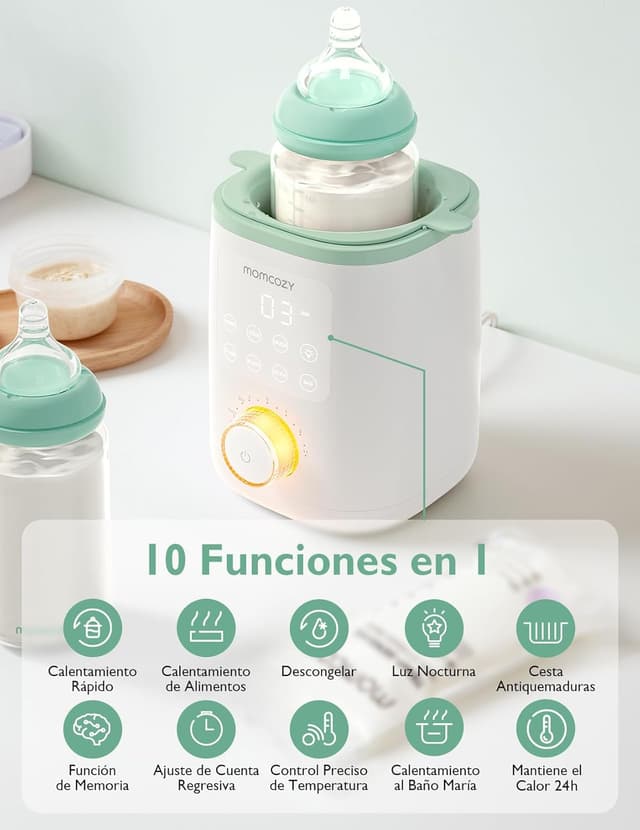 Thumbnail 3 de Momcozy Nutri Calentador de Biberones 9‑en‑1 📷