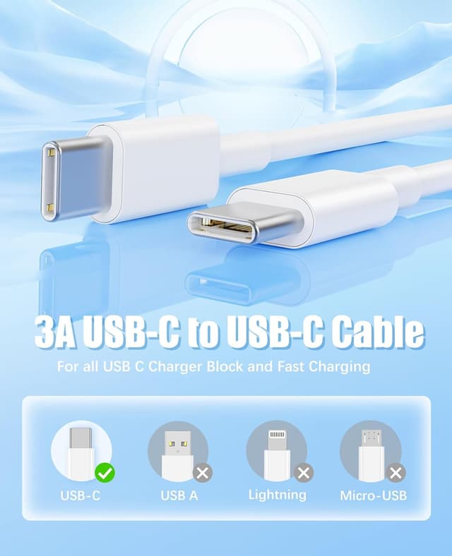 Thumbnail 4 de Hcoob USB C Cables 5-Pack