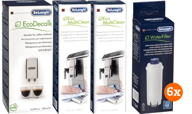Detalle 2 de Delonghi Pflegepaket 1 Jahr + Milchreiniger