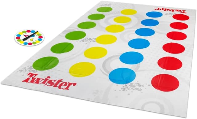 Detalle de Hasbro Gaming Twister Spiel – Partyspiel für Familien & Kinder ab 6 Jahren (deutsche Version)