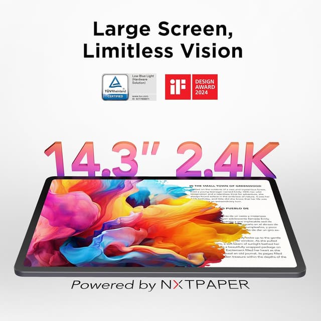 Detalle de TCL NXTPAPER 14 Android Tablet 256GB