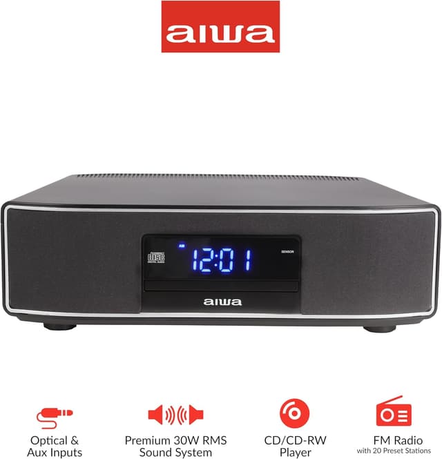Thumbnail 1 de AIWA Exos Home Speaker: Premium 30W RMS Sound System 🎵