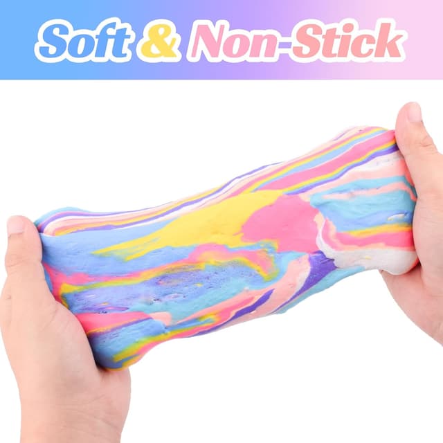 Detalle 2 de Butter Slime Kit 8-pack for Kids 🎲