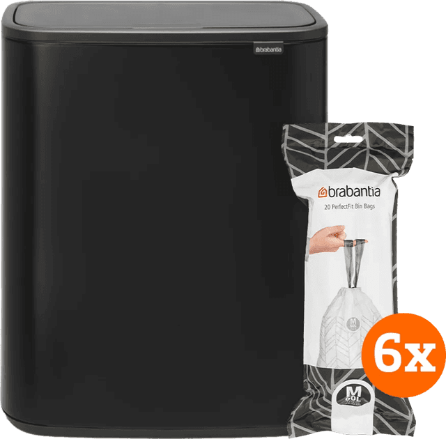Detalle de Brabantia Bo Touch Bin 60 Liter