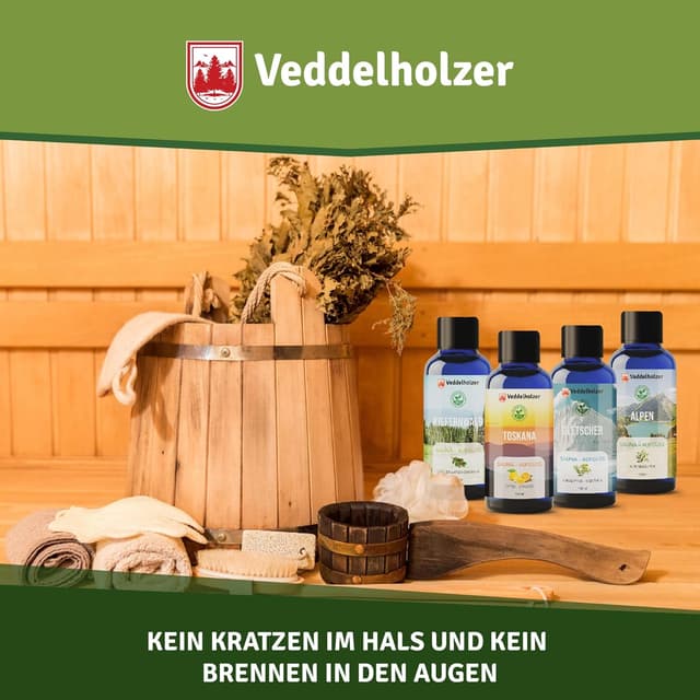 Thumbnail 4 de Veddelholzer BIO Saunaaufguss 4 x 100 ml