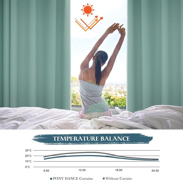 Detalle de PONY DANCE Verdunkelungsvorhang 260 x 140 cm