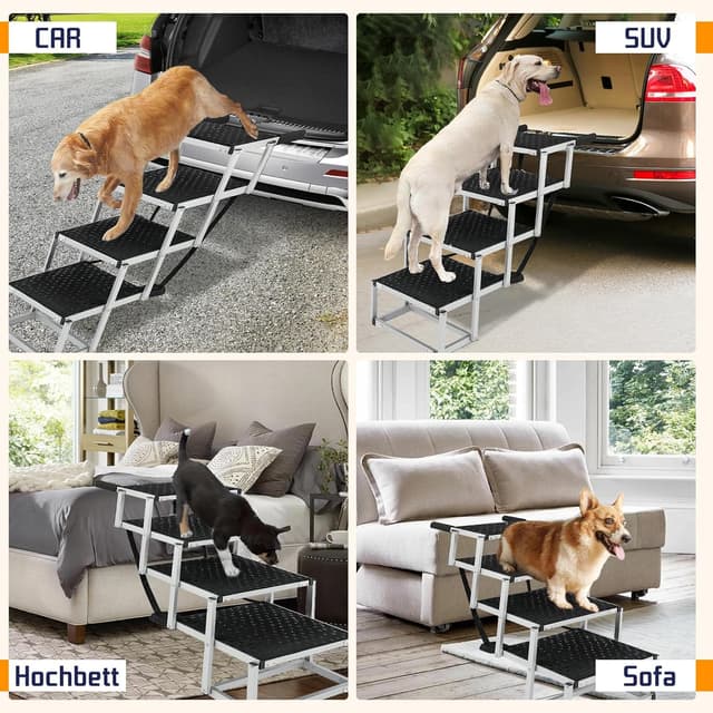 Thumbnail 6 de Hundetreppe Große Hunde Extra Breit 4 Stufen