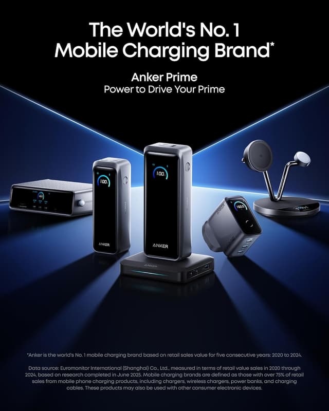 Thumbnail 6 de Anker Prime 160W 3‑Port USB‑C charger