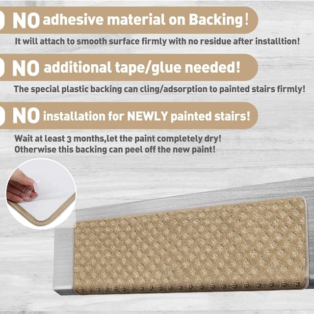 Thumbnail 5 de PURE ERA Bullnose Stair Treads, 14 Pieces ⚙