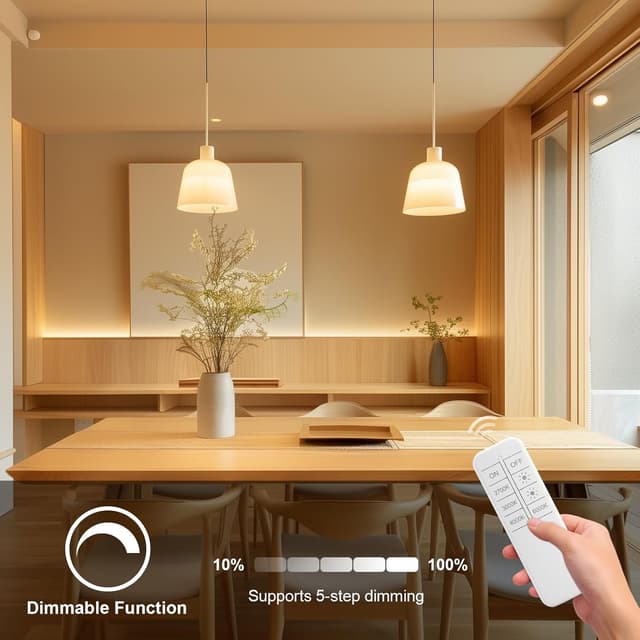 Detalle 2 de Bigzom E27 LED Dimmbar 7W 900 lm 📡