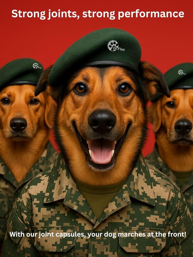Thumbnail 6 de Dr. Flex Complexe Articulaire & Osseux pour chiens – 110 gélules, glucosamine, chondroïtine, MSM, curcuma & pipérine