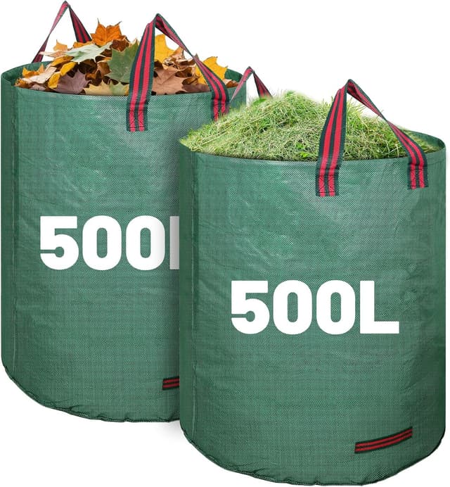 Imagen de 500L Garden Bag 2-Pack with Handles en OfertitasTOP