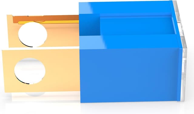 Detalle de AUPROTEC Fusible bloc mâle PAL B 100 A bleu (30-140 A) pour véhicules japonais