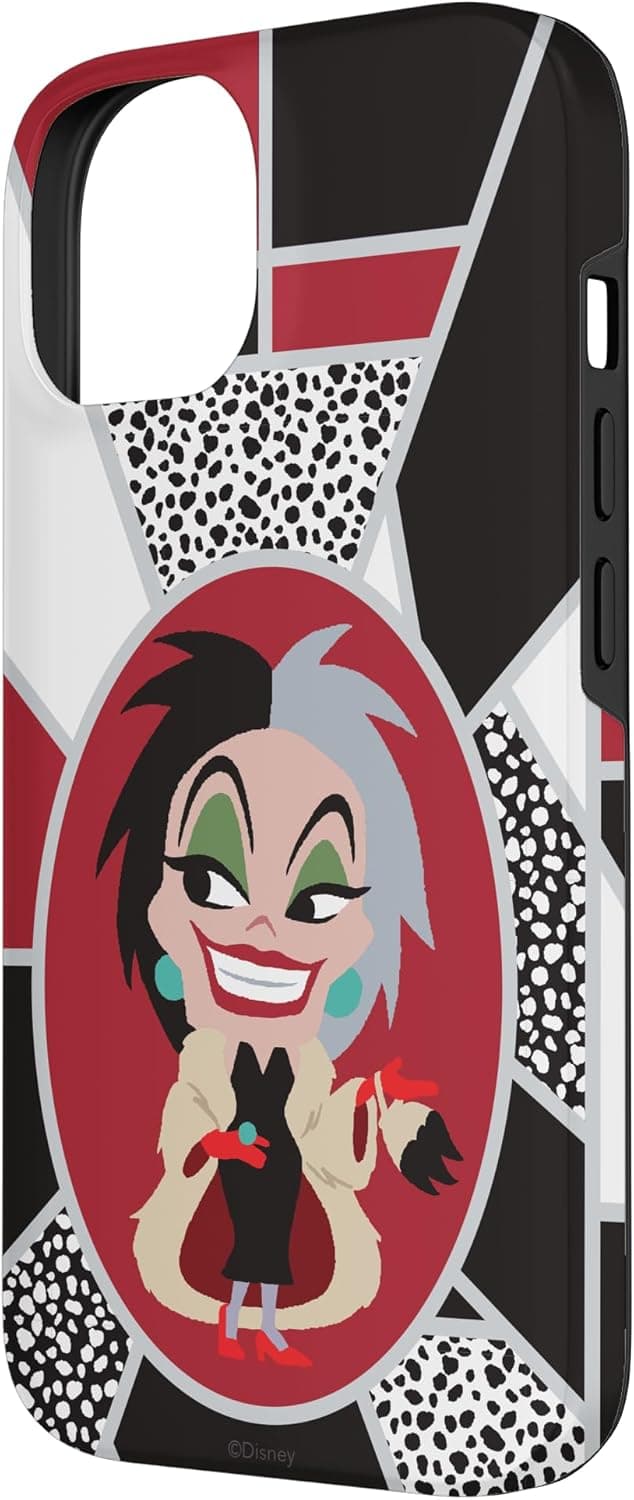 Detalle 2 de Custodia iPhone 14 Disney Villains Kawaii 14