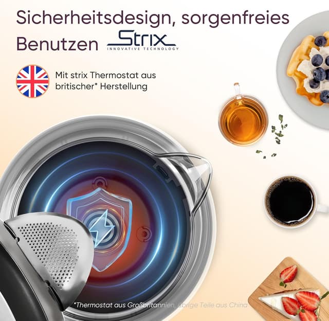 Detalle 2 de COSORI Glas Wasserkocher 1,7 L 2200 W