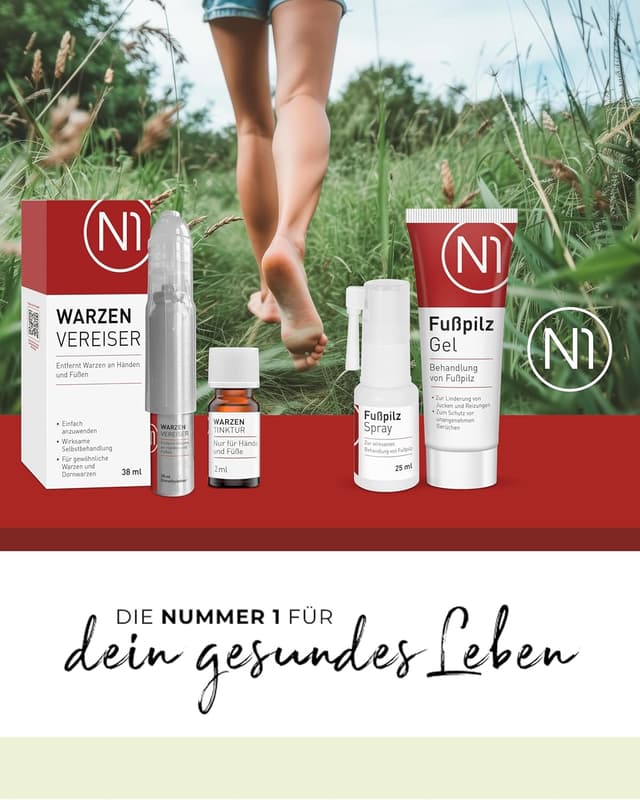 Thumbnail 6 de N1 Fußpilz Gel 5x30 ml gegen Fußpilz