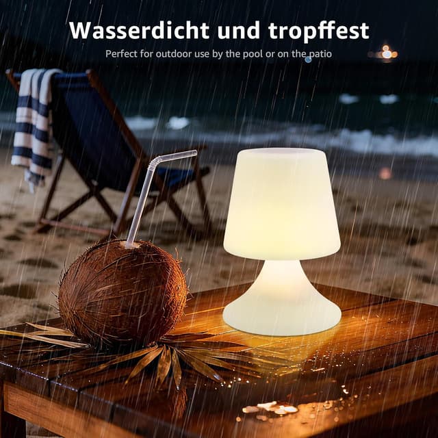 Thumbnail 5 de uuffoo LED Tischlampe Akku Kabellos IP44