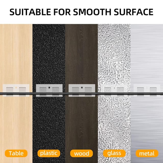 Detalle de BillyBath clip per passacavi 30 pezzi