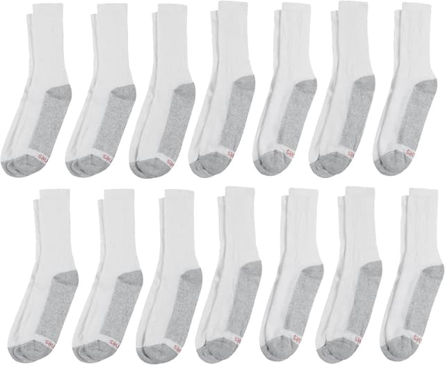 Detalle 2 de Hanes Double Tough Socks Crew 12-14