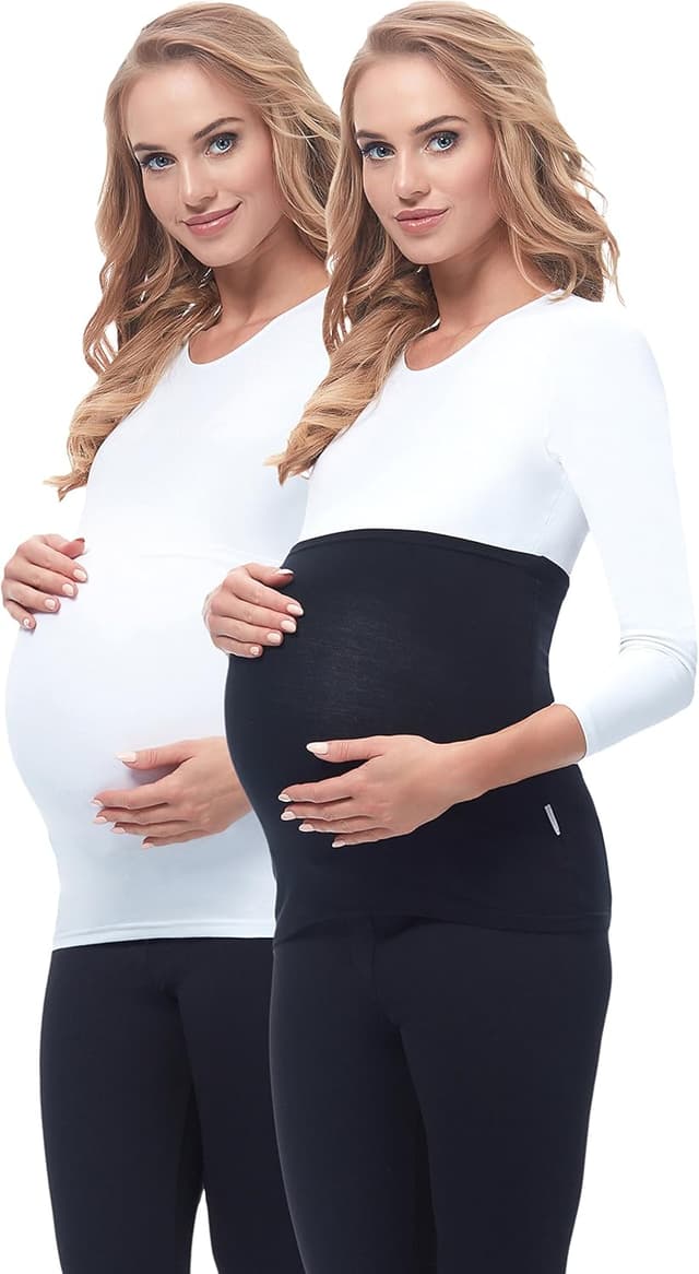 Thumbnail 6 de Be Mammy 169 Ceinture de grossesse pack 2 đ€°