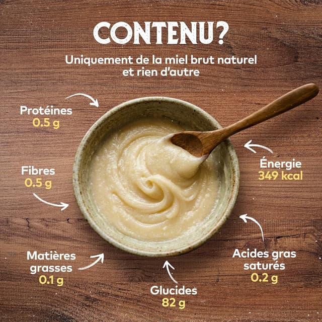 Thumbnail 6 de Lauréat Platine Miel Crémé 1kg 🍯