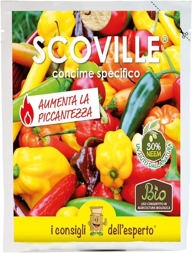 Imagen de Scoville Concime Organominerale per Peperoncini 100 g en OfertitasTOP