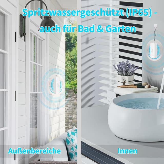 Thumbnail 4 de WIOONI Termómetro Higrómetro WiFi 3 sensores