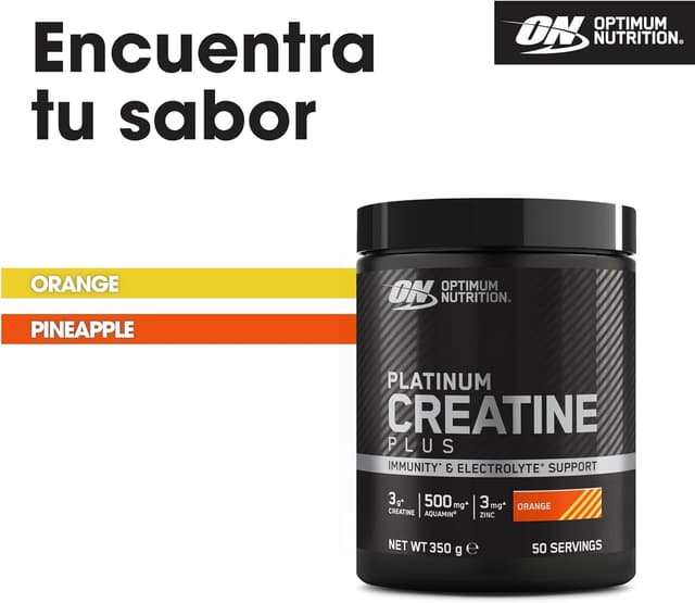 Thumbnail 4 de ON Platinum Creatine Plus 💪 Complemento para Potencia y Rendimiento, Naranja