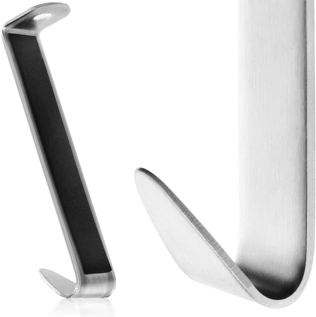 Thumbnail 6 de com-four® 4x Gancio per Porta 8,5 cm