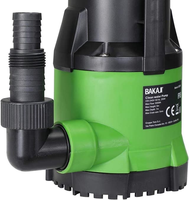 Detalle 2 de Bakaji pompa di immersione 250 W